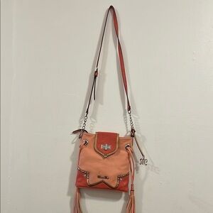 Miss Me Peach Crossbody Bag